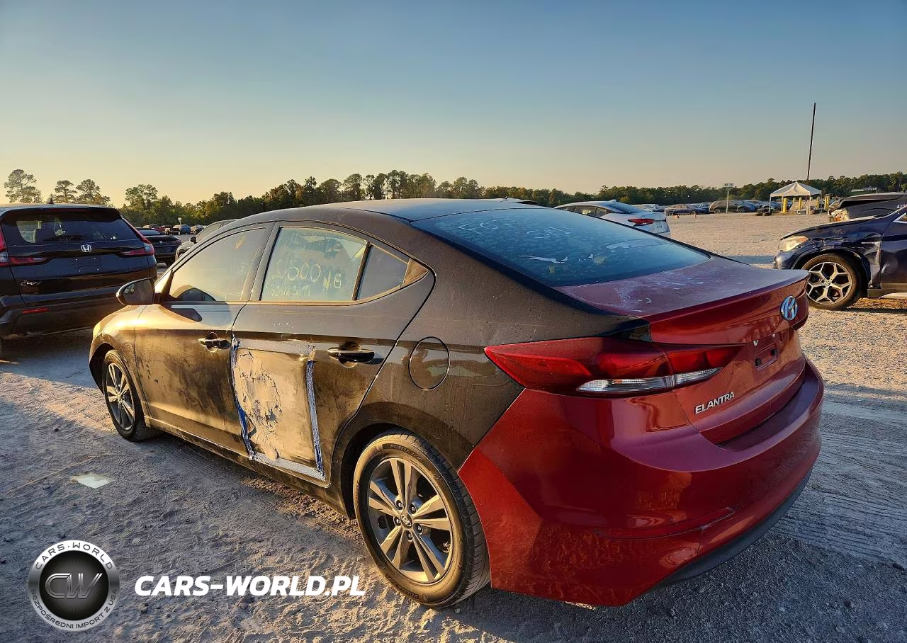 HYUNDAI ELANTRA VIN:5NPD74LF1JH342081 - 2