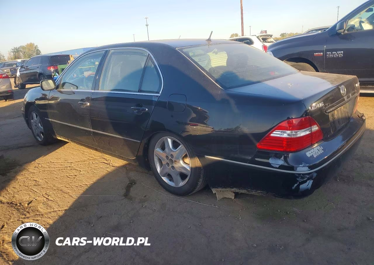 2004 Lexus Ls 430 VIN:JTHBN36F740167161 - 2