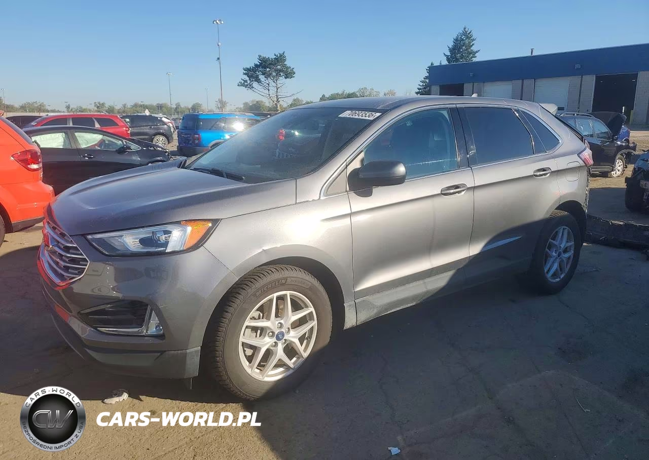 2021 Ford Edge Sel VIN:2FMPK4J92MBA53120 - 1