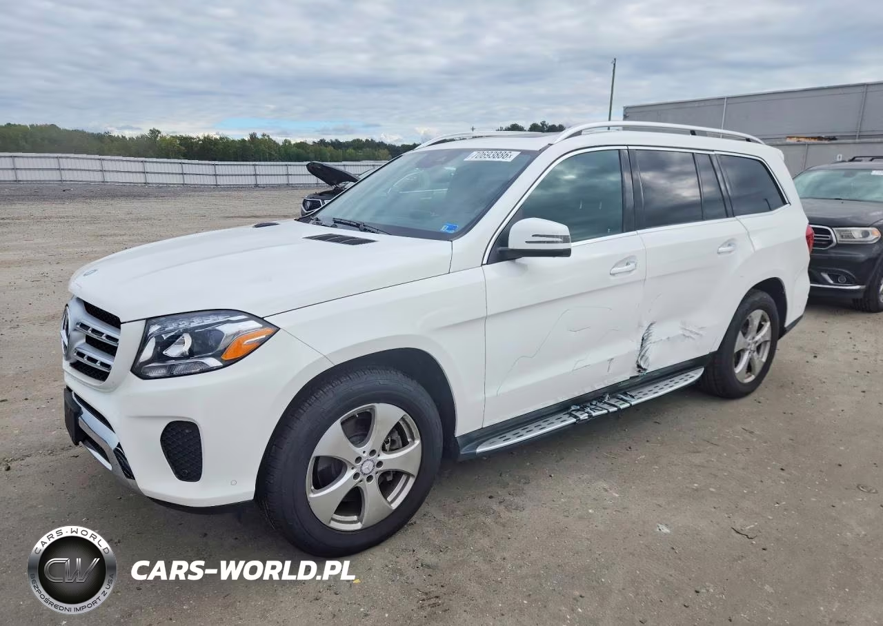 2017 Mercedes-Benz Gls 450 4Matic VIN:4JGDF6EEXHA774880 - 1