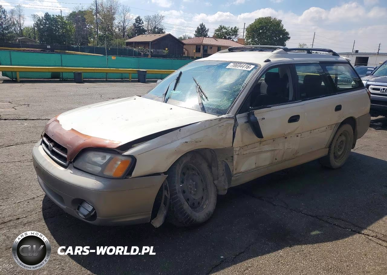 2000 Subaru Legacy Outback Awp VIN:4S3BH675XY7669191 - 1
