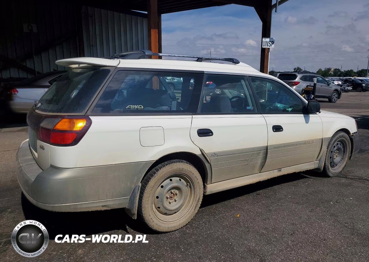 2000 Subaru Legacy Outback Awp VIN:4S3BH675XY7669191 - 3