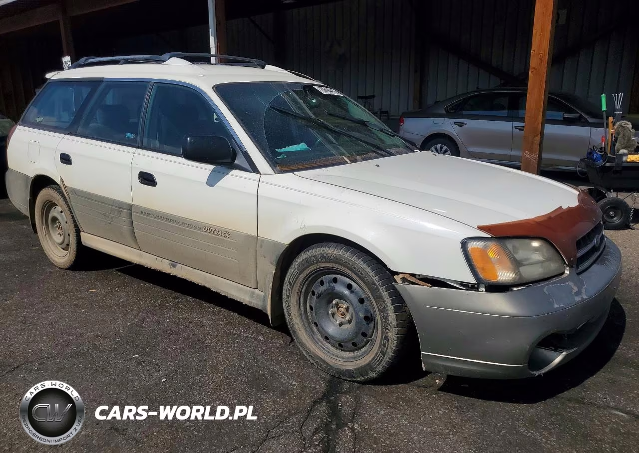 2000 Subaru Legacy Outback Awp VIN:4S3BH675XY7669191 - 4