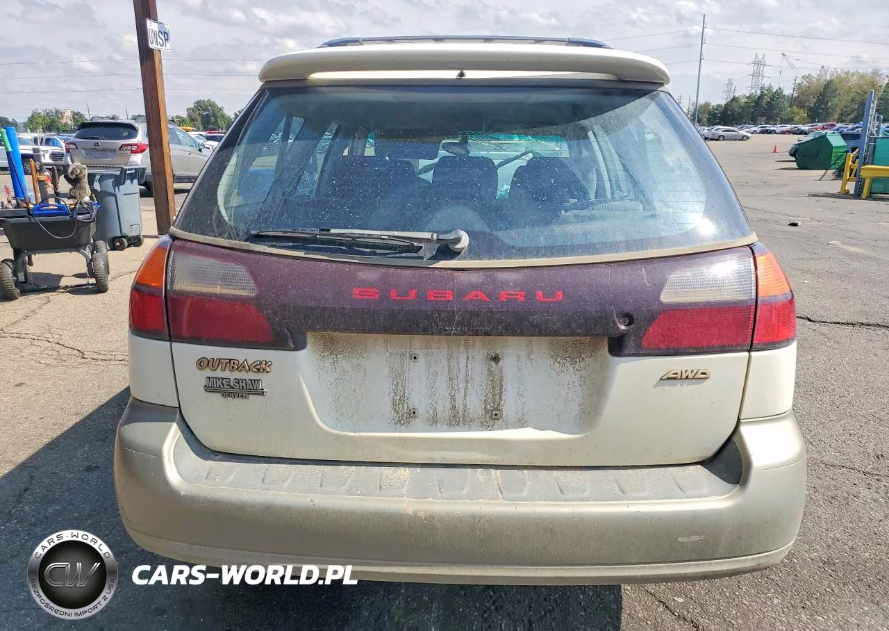 2000 Subaru Legacy Outback Awp VIN:4S3BH675XY7669191 - 6