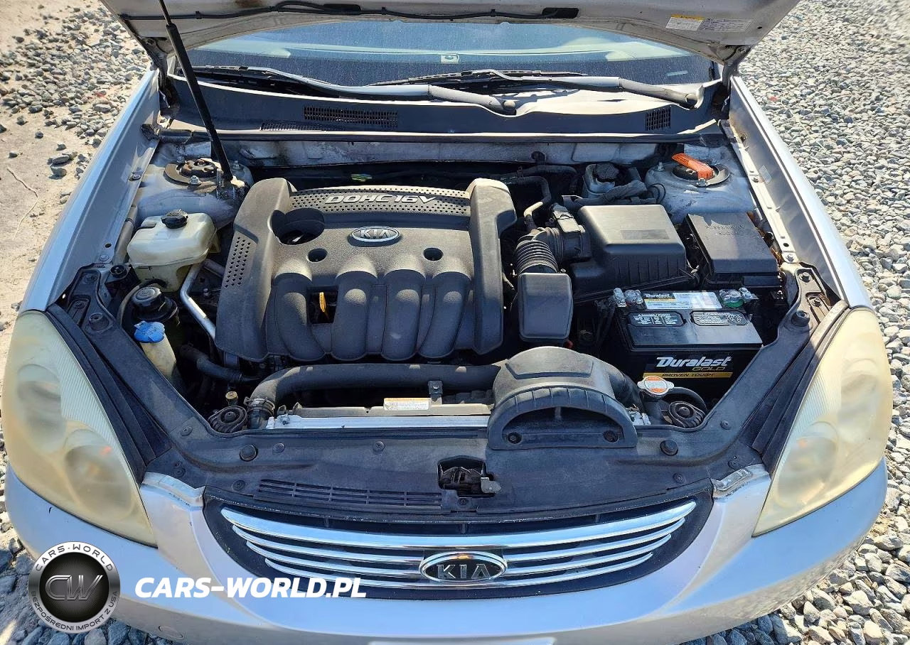 2008 Kia Optima Lx VIN:KNAGE123085204001 - 11