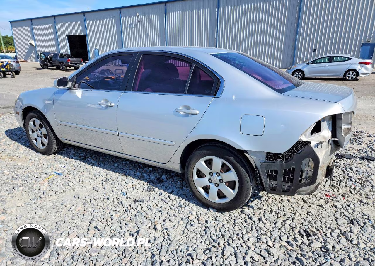 2008 Kia Optima Lx VIN:KNAGE123085204001 - 2