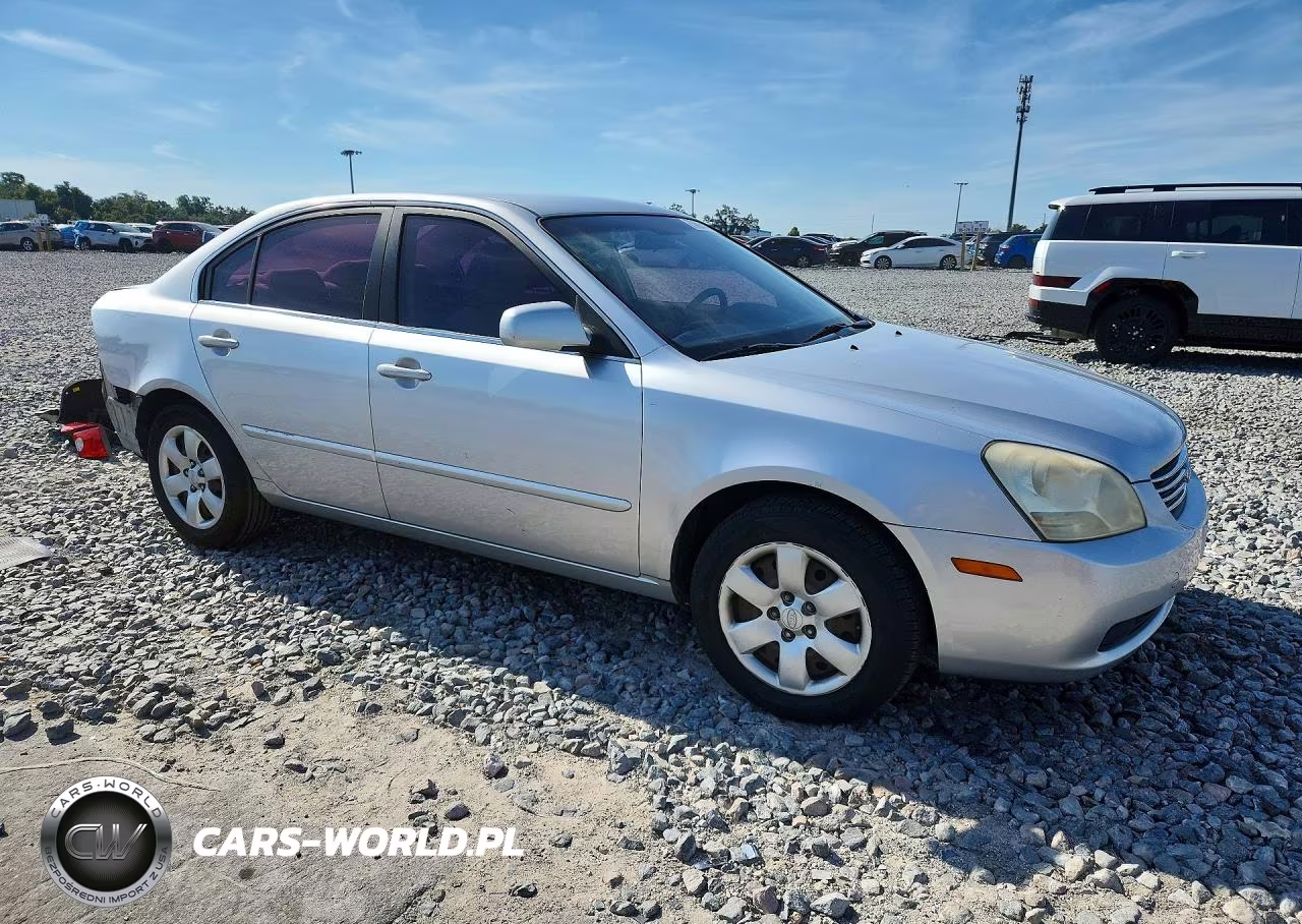 2008 Kia Optima Lx VIN:KNAGE123085204001 - 4