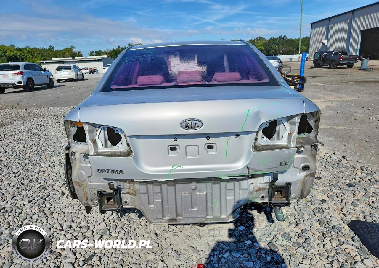 2008 Kia Optima Lx VIN:KNAGE123085204001 - 6