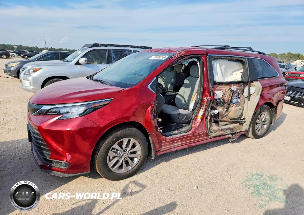 2026 Toyota Sienna Le VIN:5TDKRKEC3TS293357 - 1