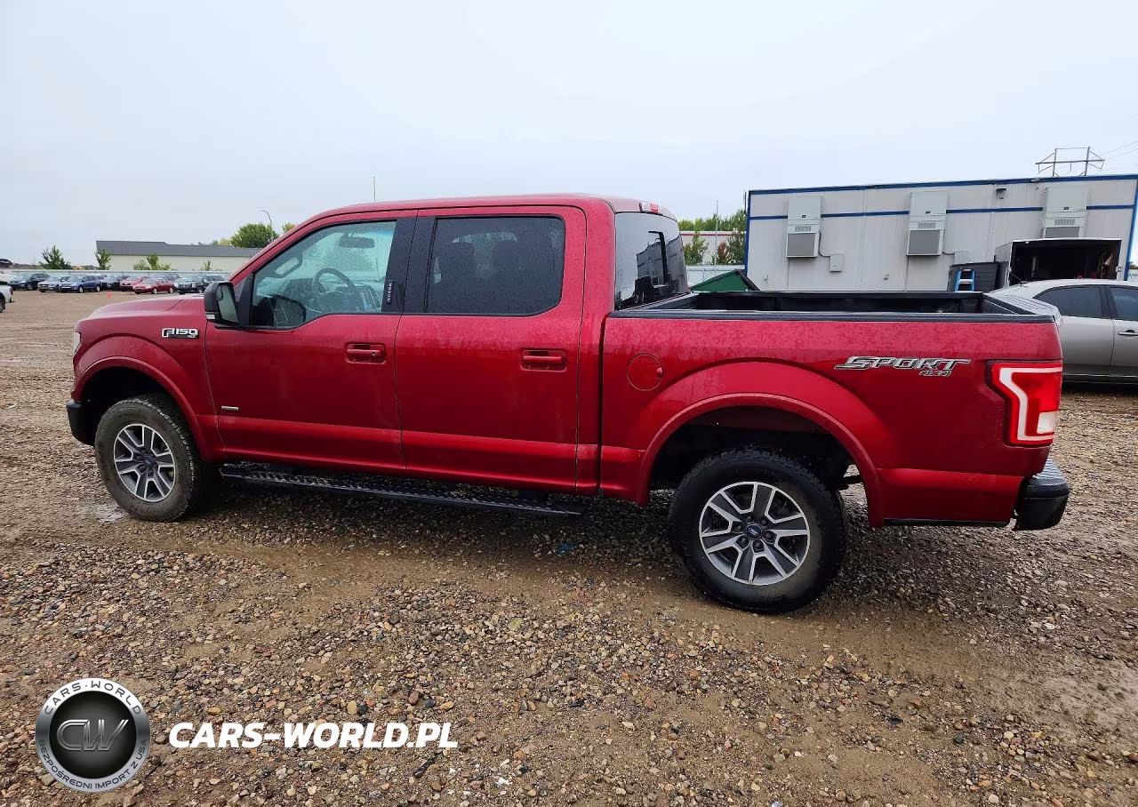 2017 Ford F150 Supercrew VIN:1FTEW1EP6HFC20722 - 2