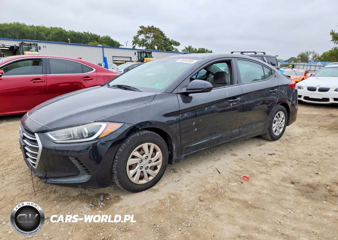2017 Hyundai Elantra Se VIN:5NPD74LF1HH195965 - 1