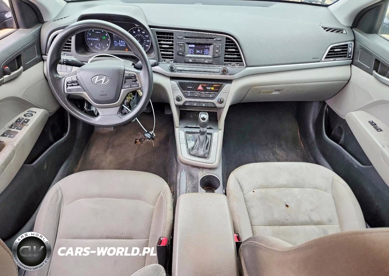 2017 Hyundai Elantra Se VIN:5NPD74LF1HH195965 - 8