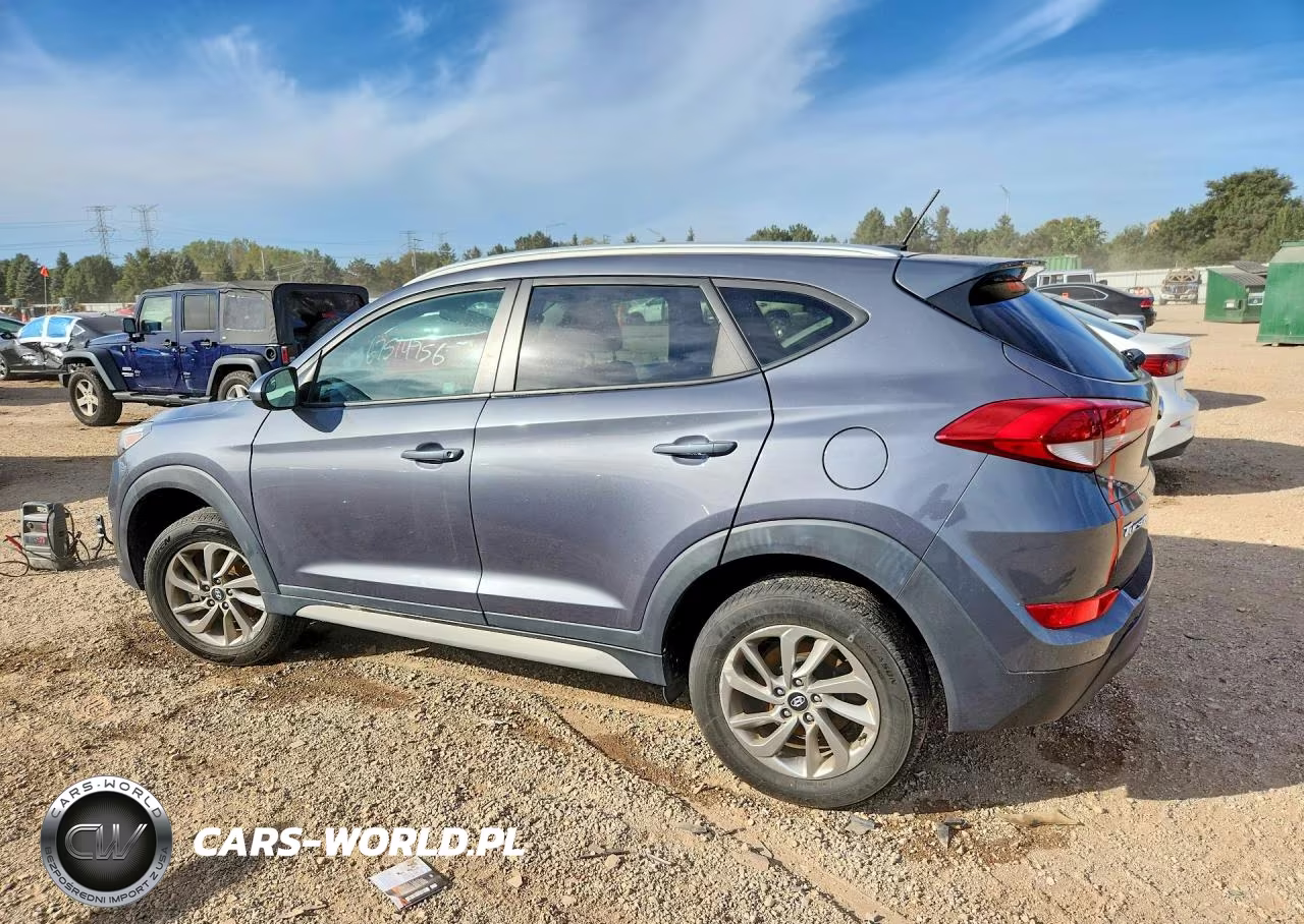 2017 Hyundai Tucson Se VIN:KM8J3CA49HU443195 - 2
