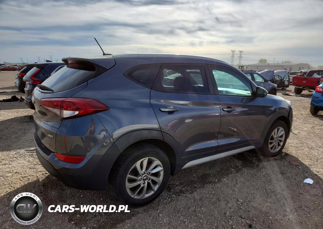 2017 Hyundai Tucson Se VIN:KM8J3CA49HU443195 - 3