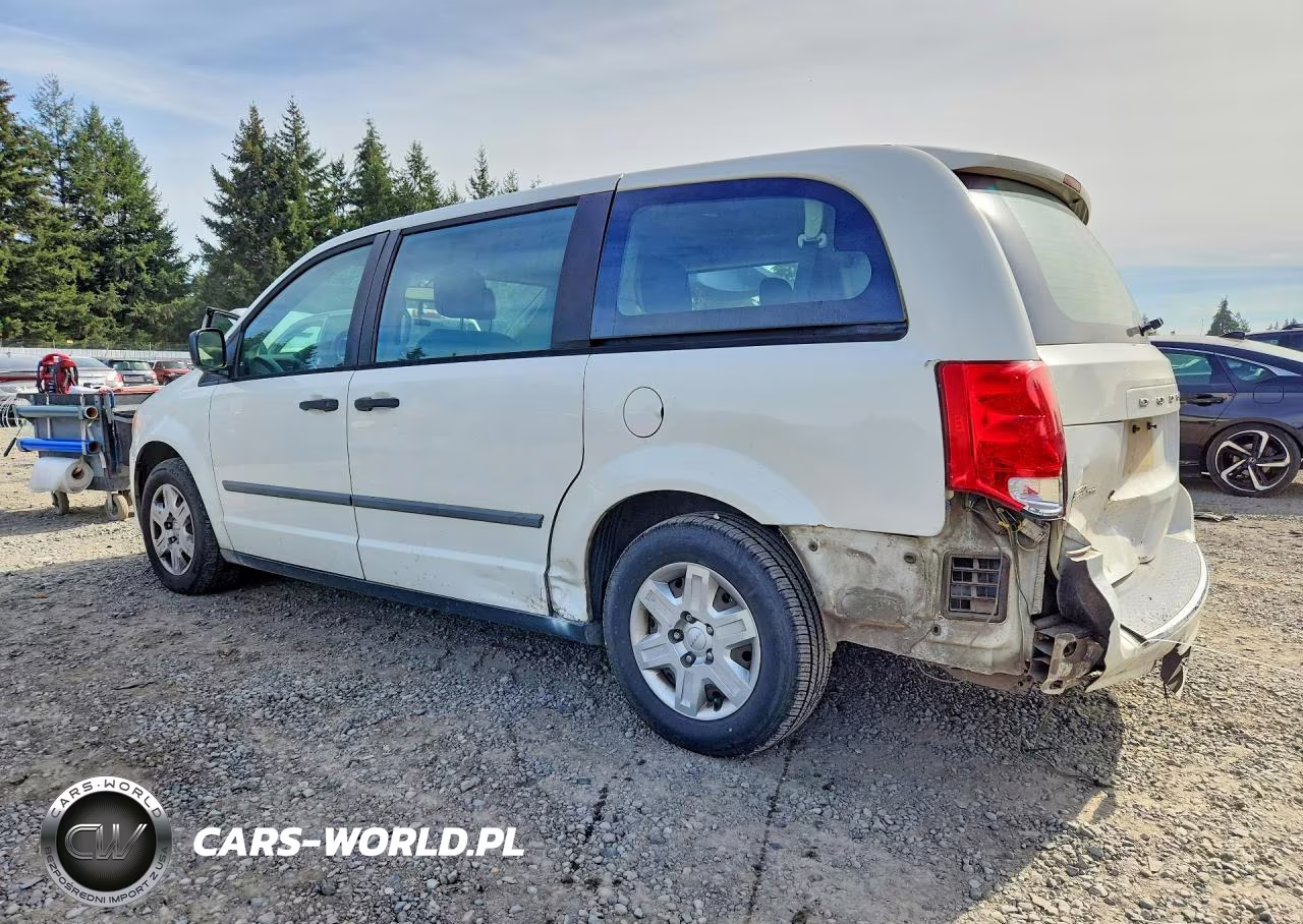 2012 Dodge Grand Caravan Se VIN:2C4RDGBG9CR191474 - 2