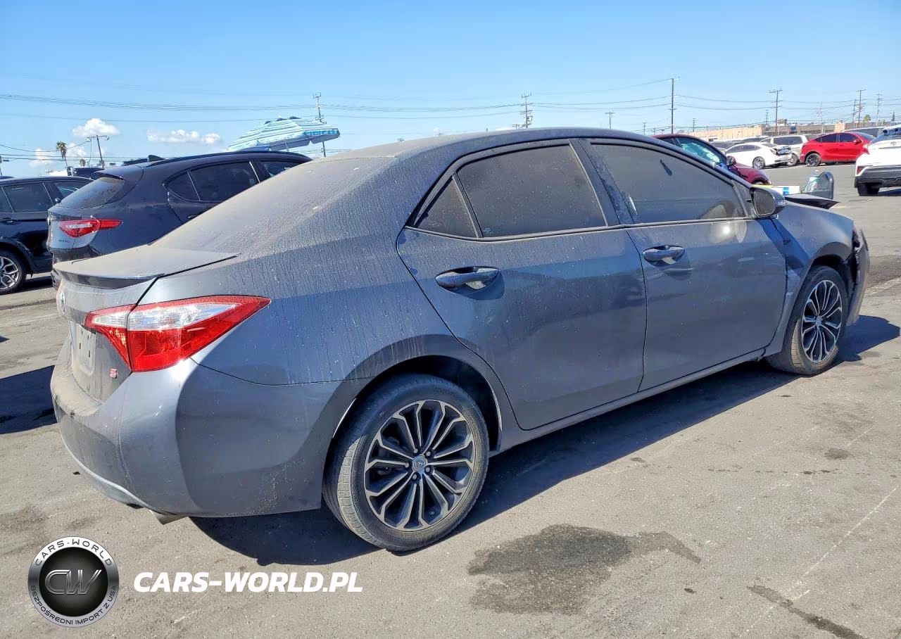 2016 Toyota Corolla S Plus VIN:5YFBURHE9GP405677 - 3