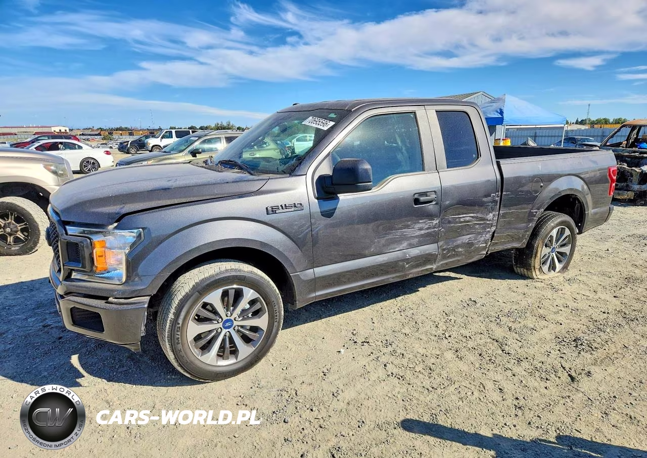 2019 Ford F150 Super Cab VIN:1FTEX1CP8KKF29316 - 1