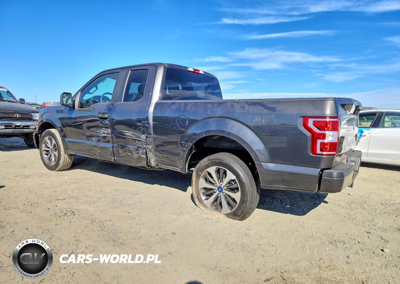 2019 Ford F150 Super Cab VIN:1FTEX1CP8KKF29316 - 2