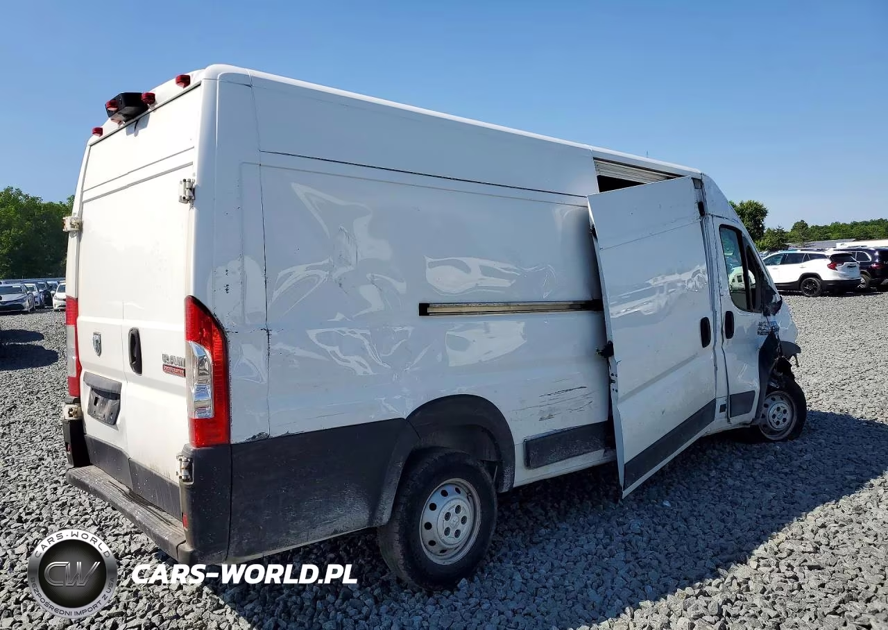 2019 Ram Promaster 3500 Delivery Van VIN:3C6URVJG9KE501115 - 3