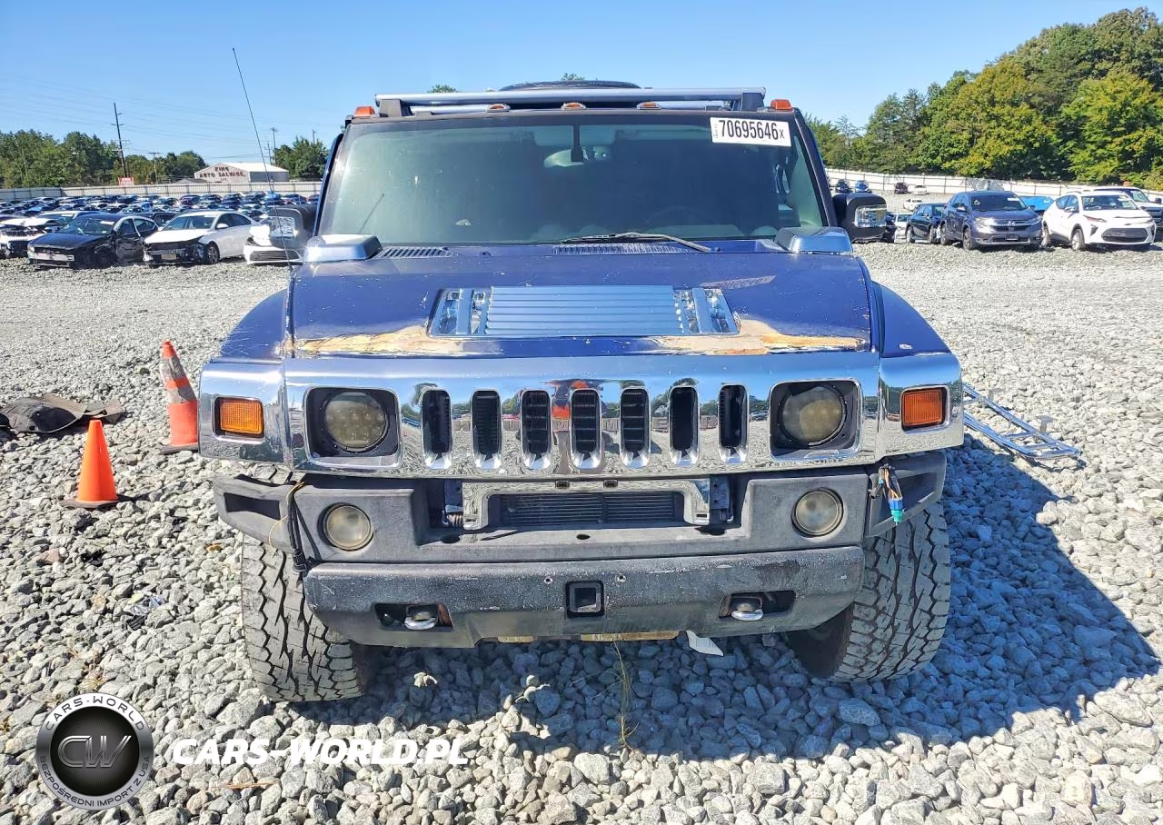 2007 Hummer H2 VIN:5GRGN23U37H100579 - 5