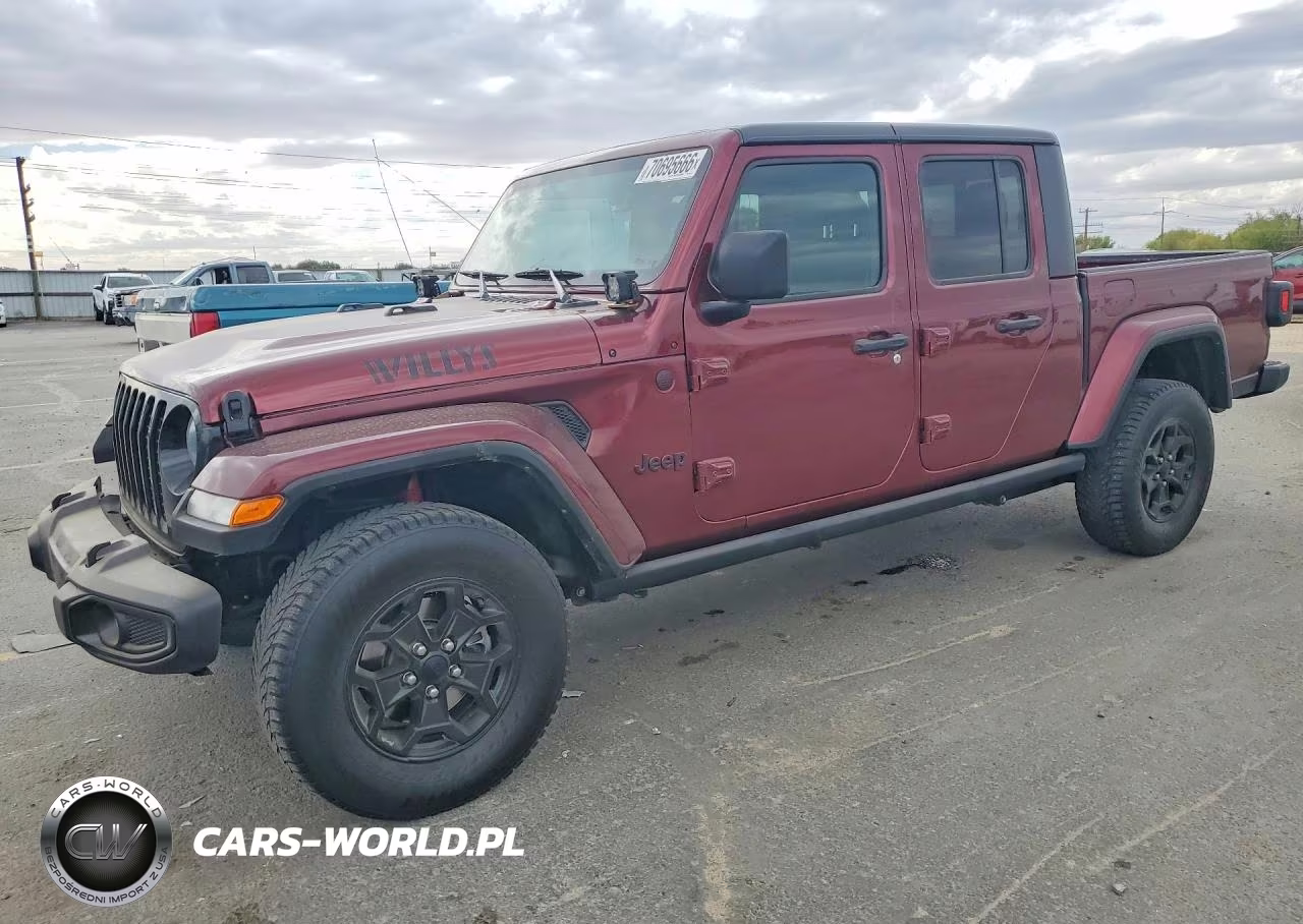 2021 Jeep Gladiator Sport VIN:1C6HJTAG4ML608144 - 1