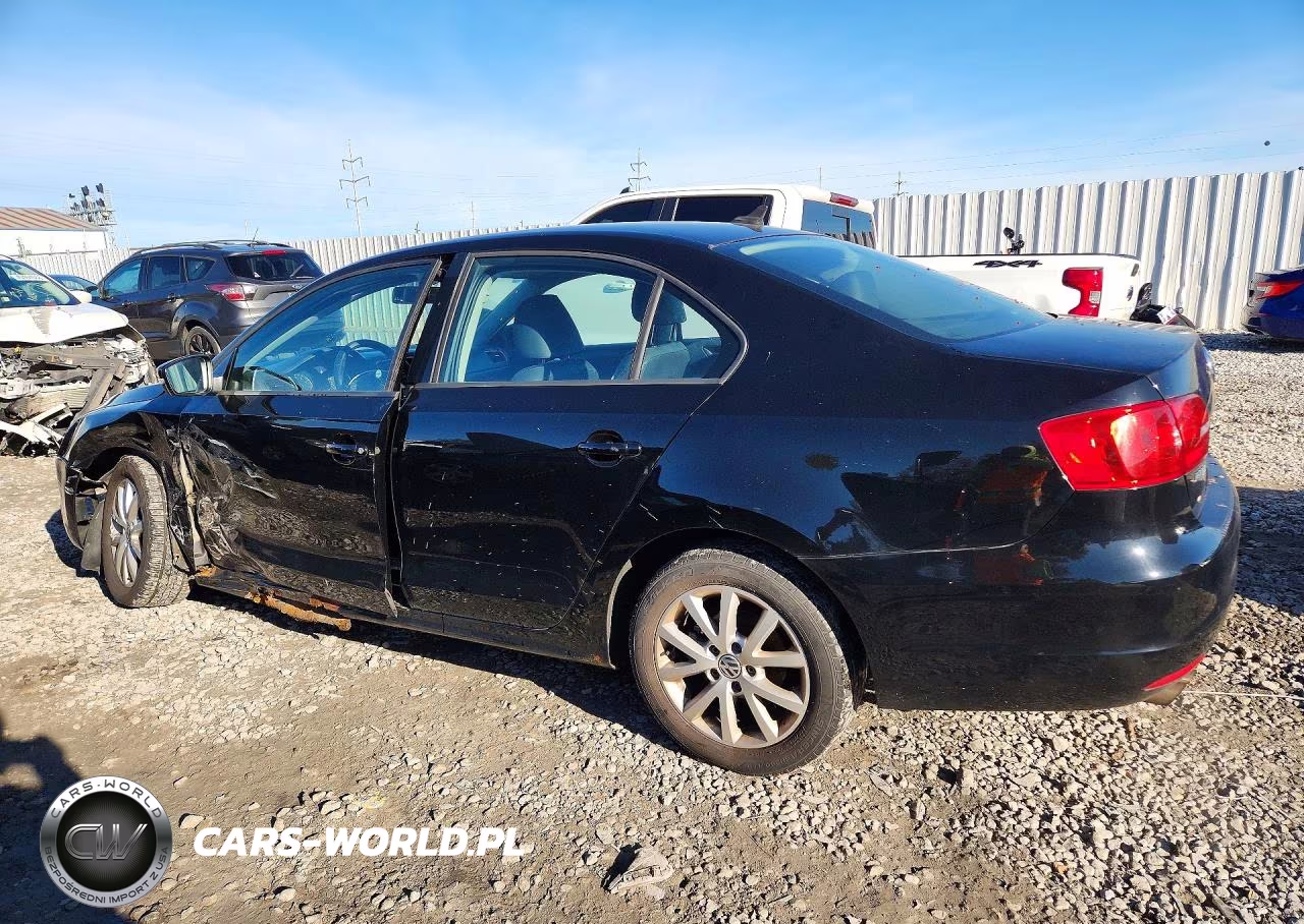 2012 Volkswagen Jetta Se VIN:3VWDP7AJXCM405231 - 2