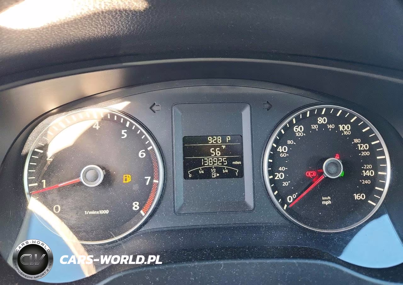 2012 Volkswagen Jetta Se VIN:3VWDP7AJXCM405231 - 9