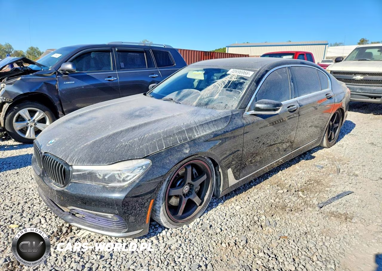 2017 BMW 740 I VIN:WBA7E2C54HG740525 - 1