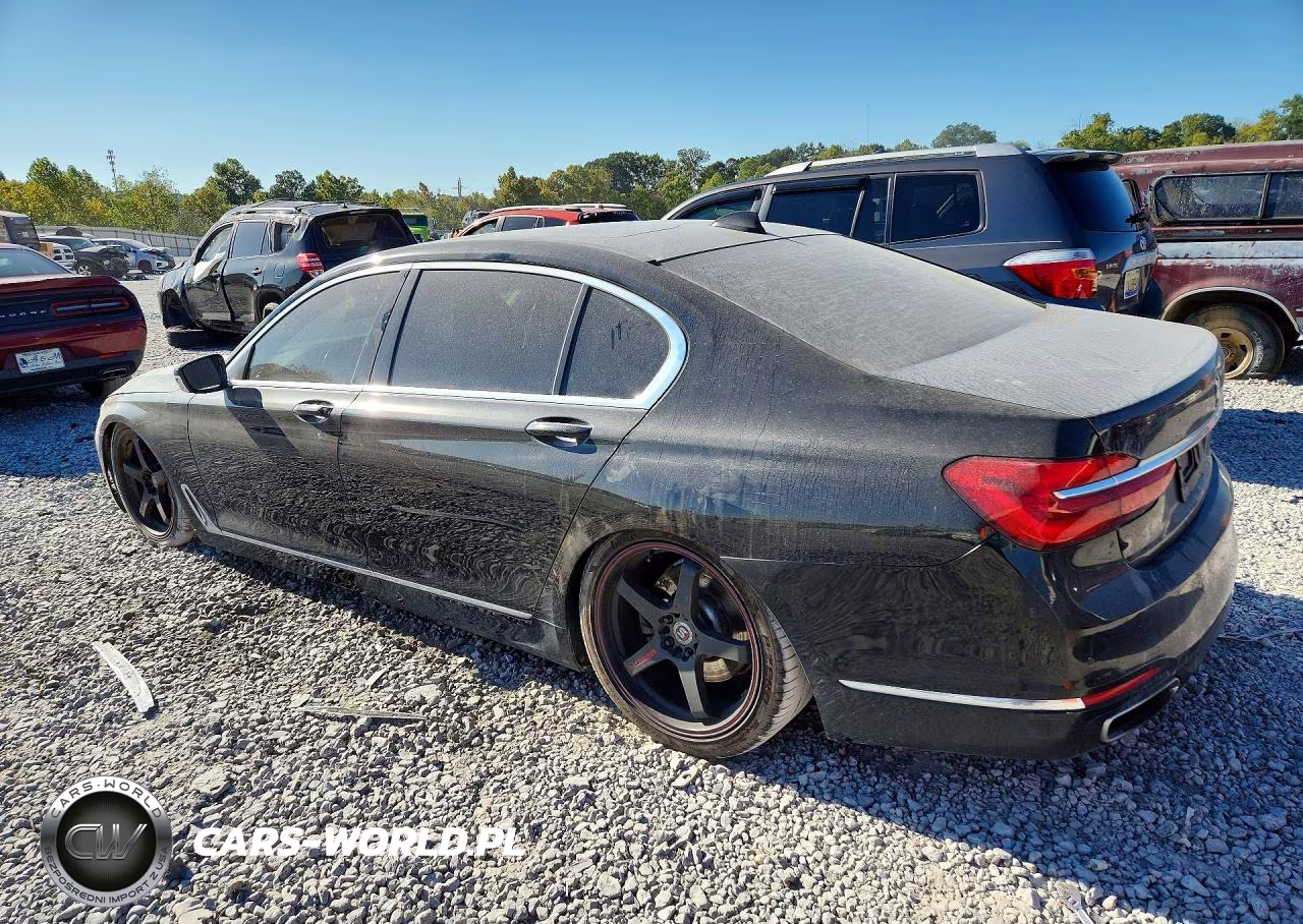 2017 BMW 740 I VIN:WBA7E2C54HG740525 - 2