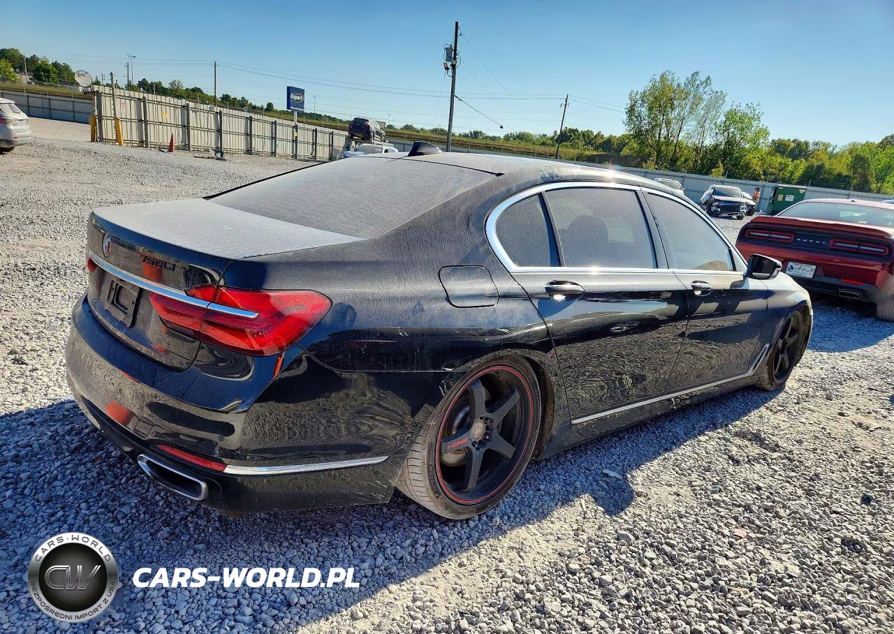 2017 BMW 740 I VIN:WBA7E2C54HG740525 - 3
