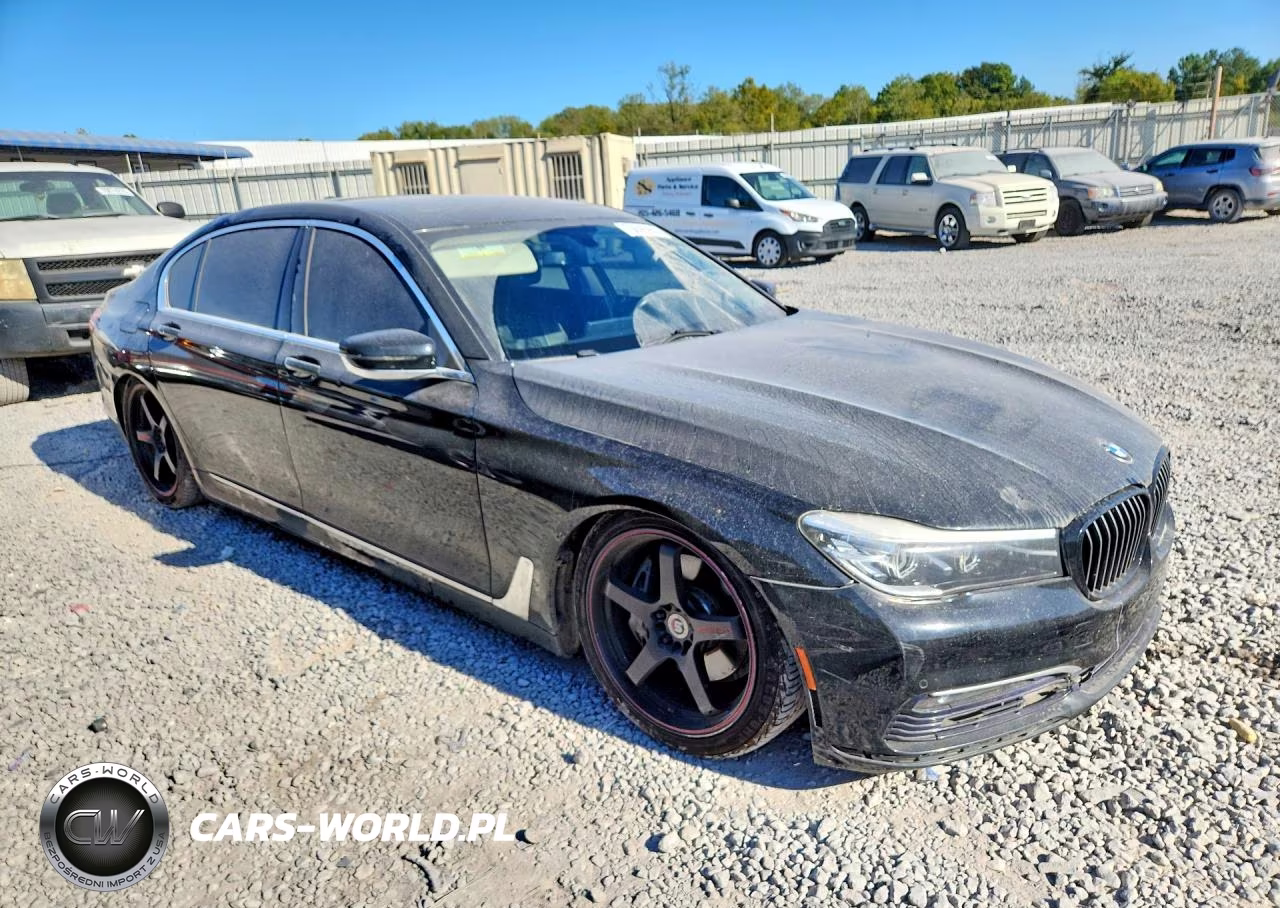 2017 BMW 740 I VIN:WBA7E2C54HG740525 - 4