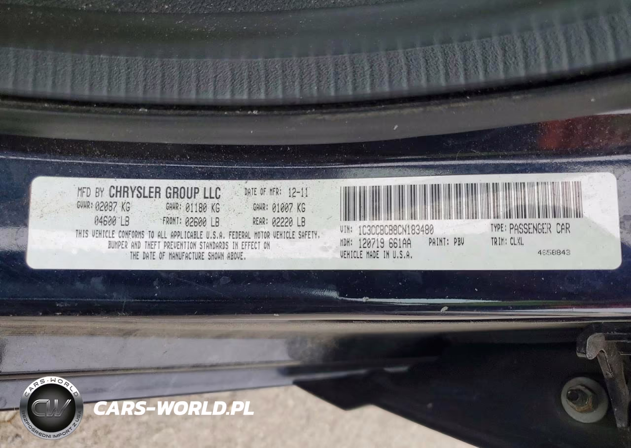 2012 Chrysler 200 Limited VIN:1C3CCBCB8CN183480 - 12