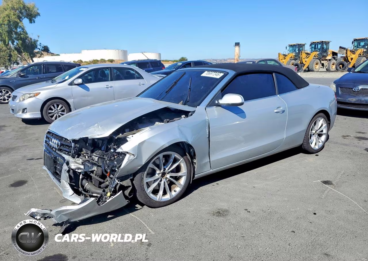 2014 Audi A5 Premium VIN:WAUCFAFH0EN001610 - 1