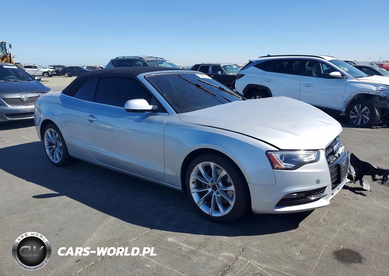 2014 Audi A5 Premium VIN:WAUCFAFH0EN001610 - 4