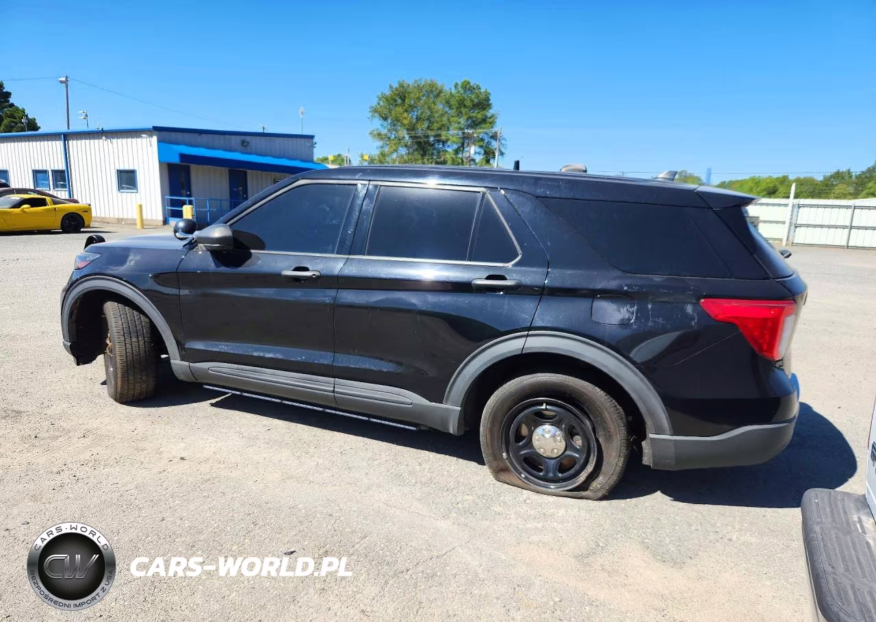2021 Ford Explorer Police Interceptor VIN:1FM5K8AW3MNA01990 - 2