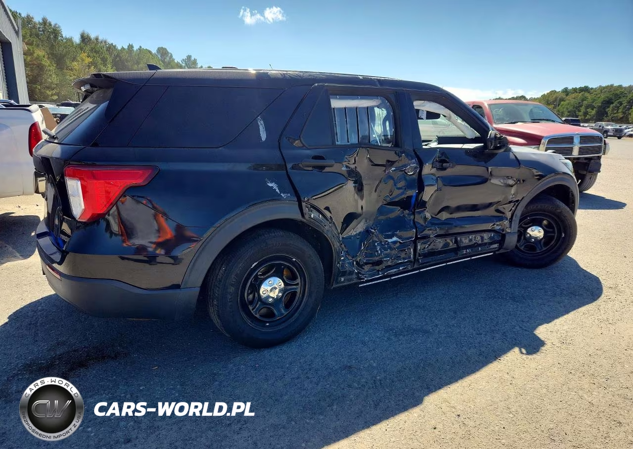 2021 Ford Explorer Police Interceptor VIN:1FM5K8AW3MNA01990 - 3