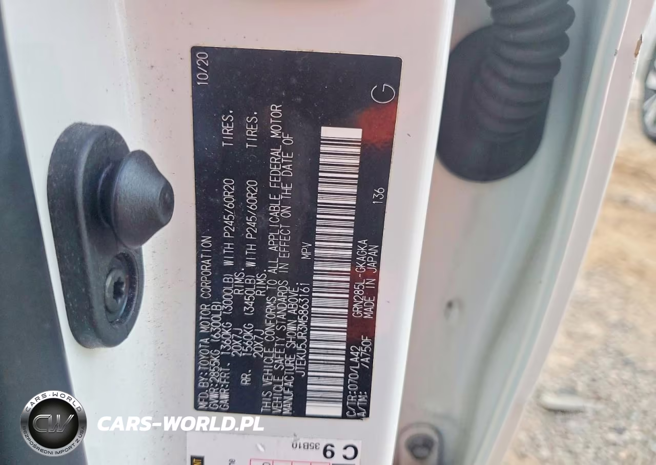2021 Toyota 4Runner Limited VIN:JTEKU5JR3M5863161 - 13