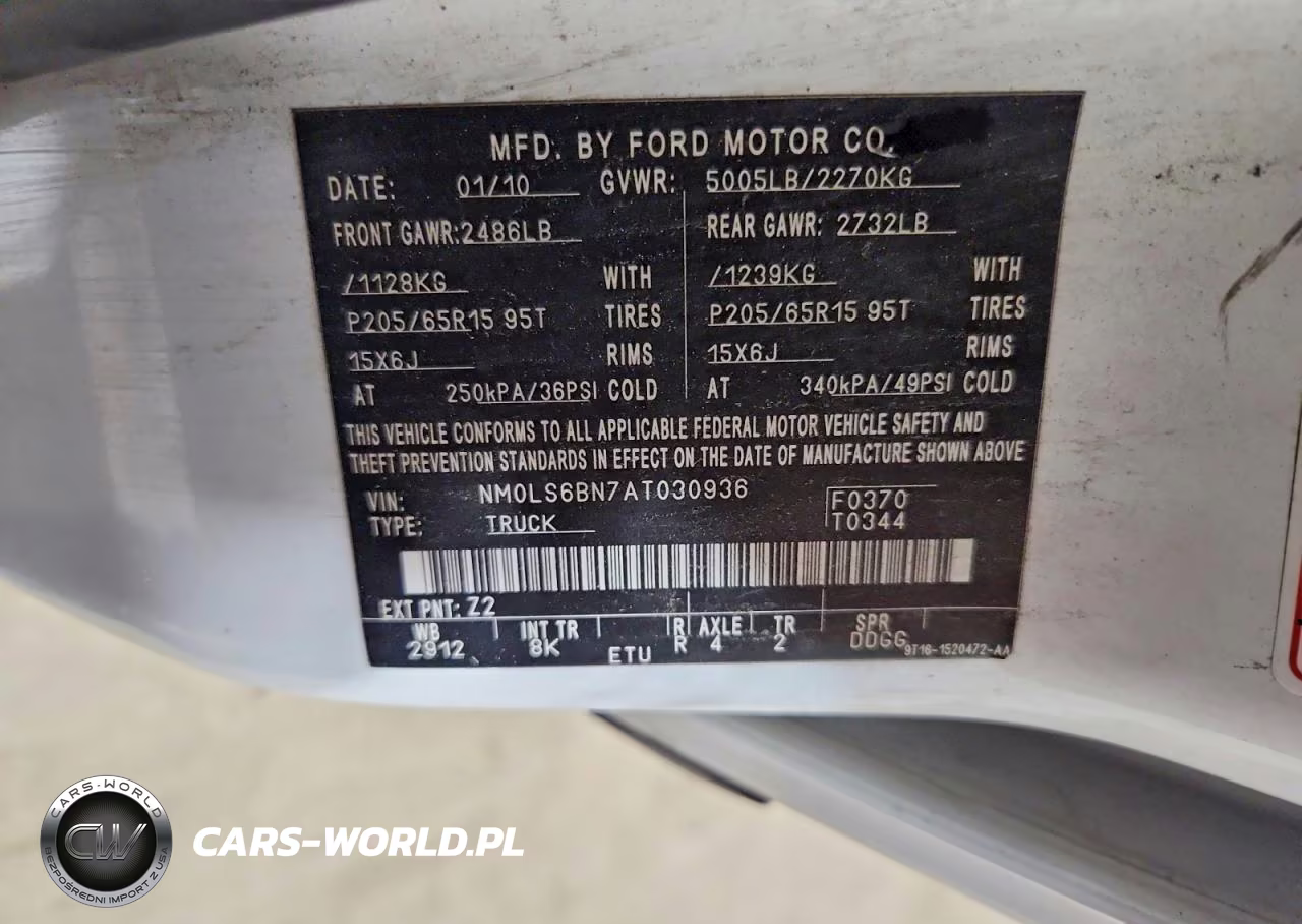 2010 Ford Transit Connect Xlt VIN:NM0LS6BN7AT030936 - 14