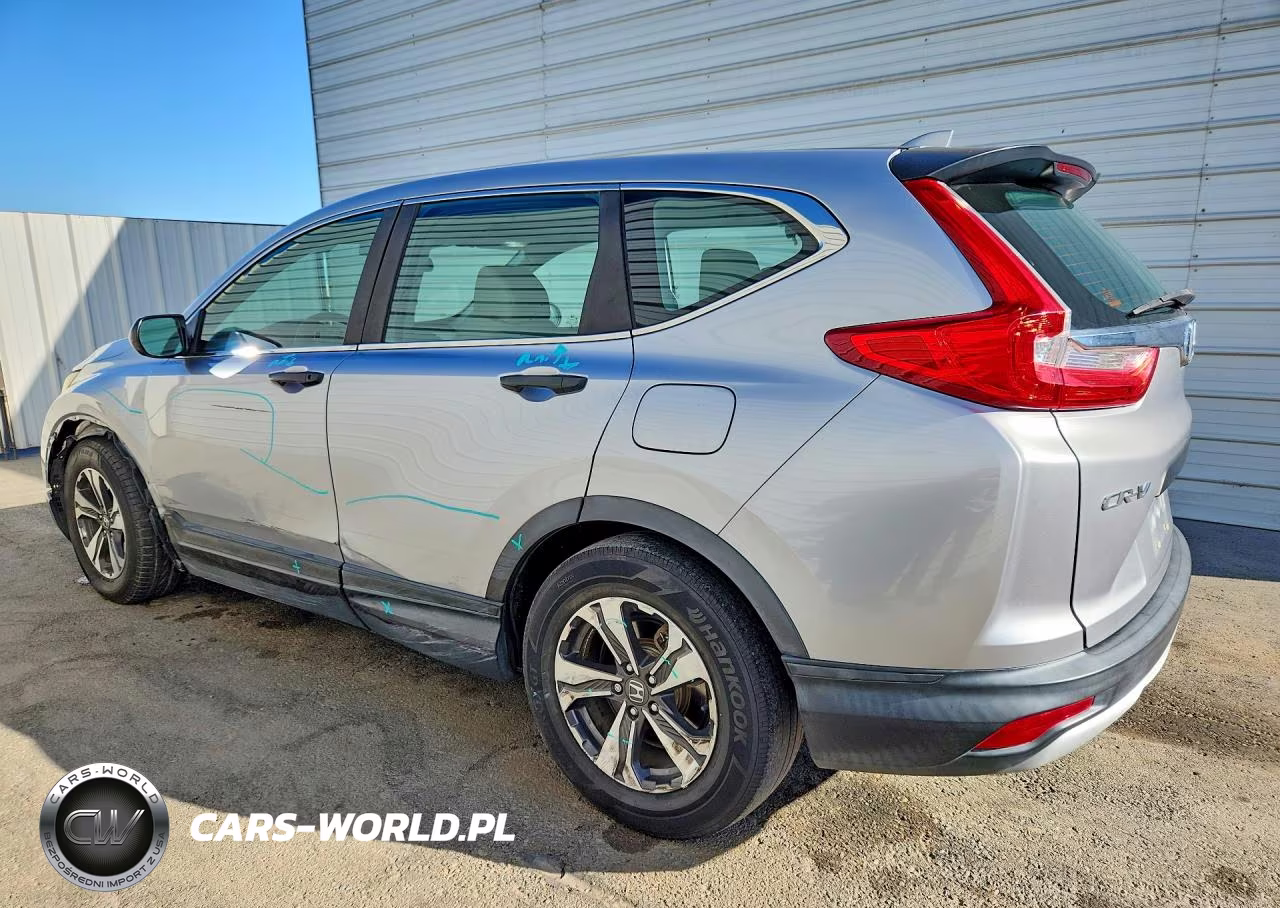 2017 Honda Cr-V Lx VIN:5J6RW5H37HL001152 - 2