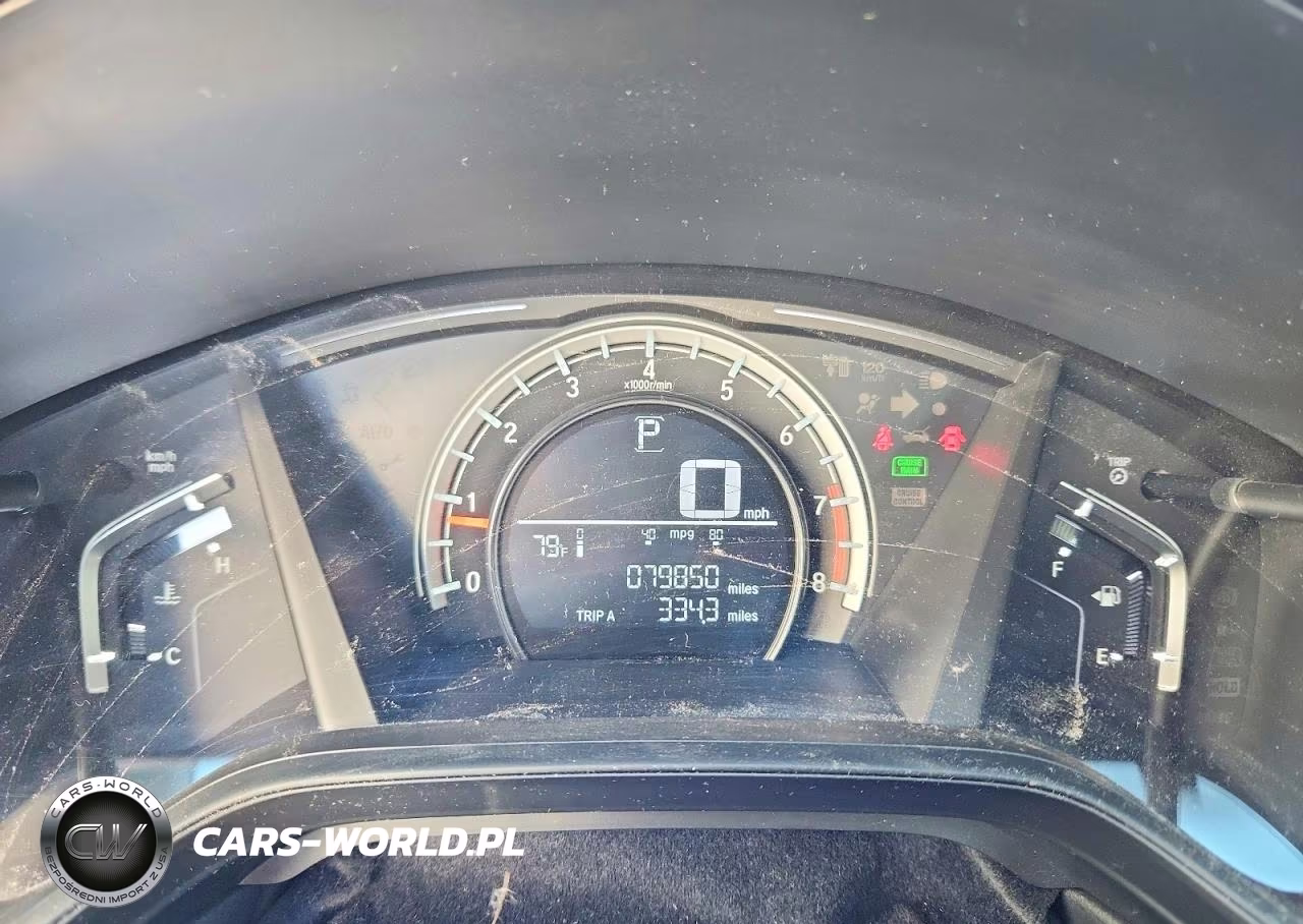 2017 Honda Cr-V Lx VIN:5J6RW5H37HL001152 - 9
