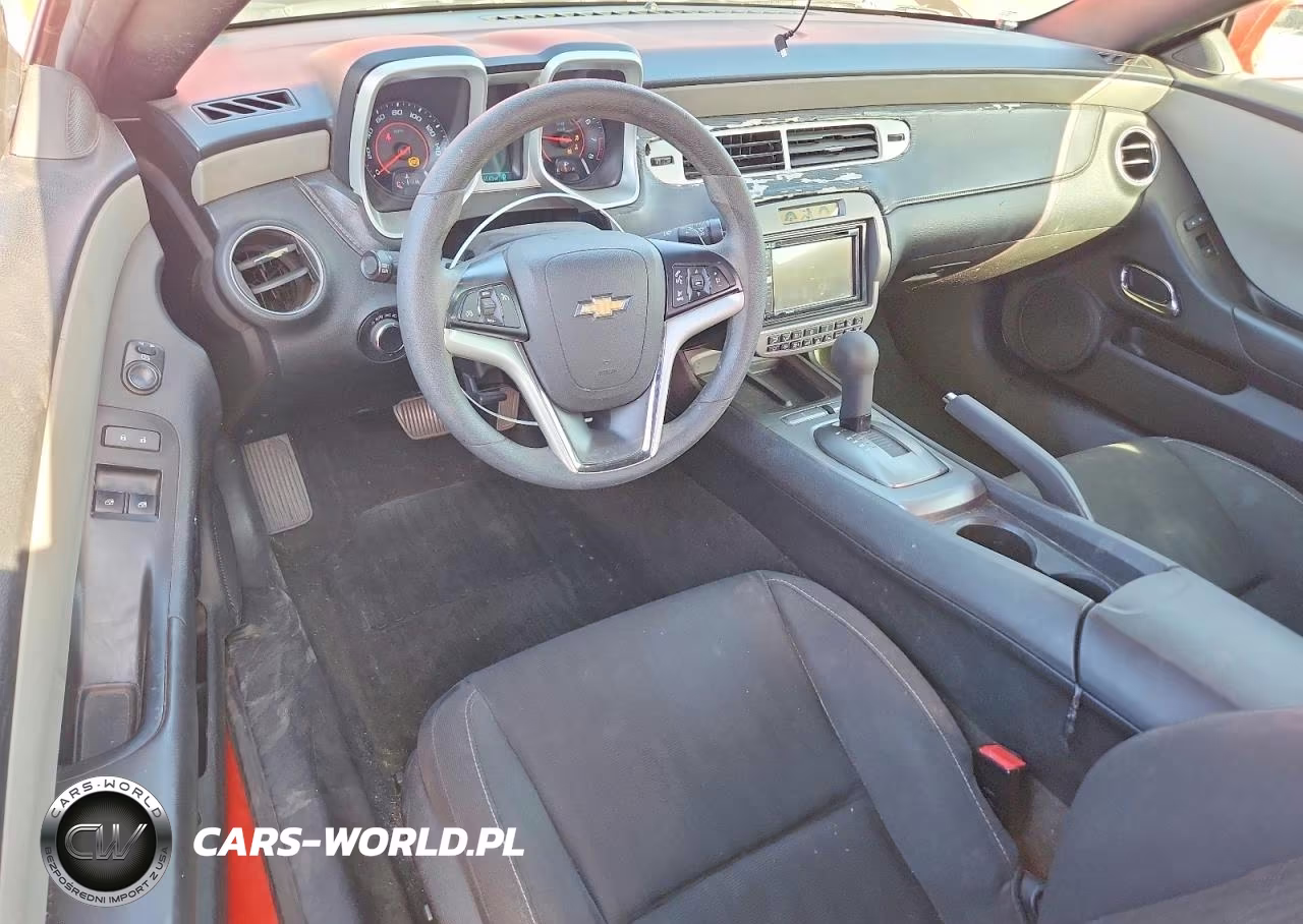 2013 Chevrolet Camaro Ls VIN:2G1FA1E39D9143792 - 8