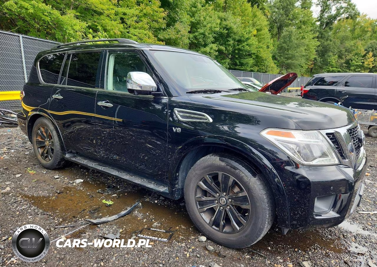 2020 Nissan Armada Platinum VIN:JN8AY2NE8L9781495 - 4