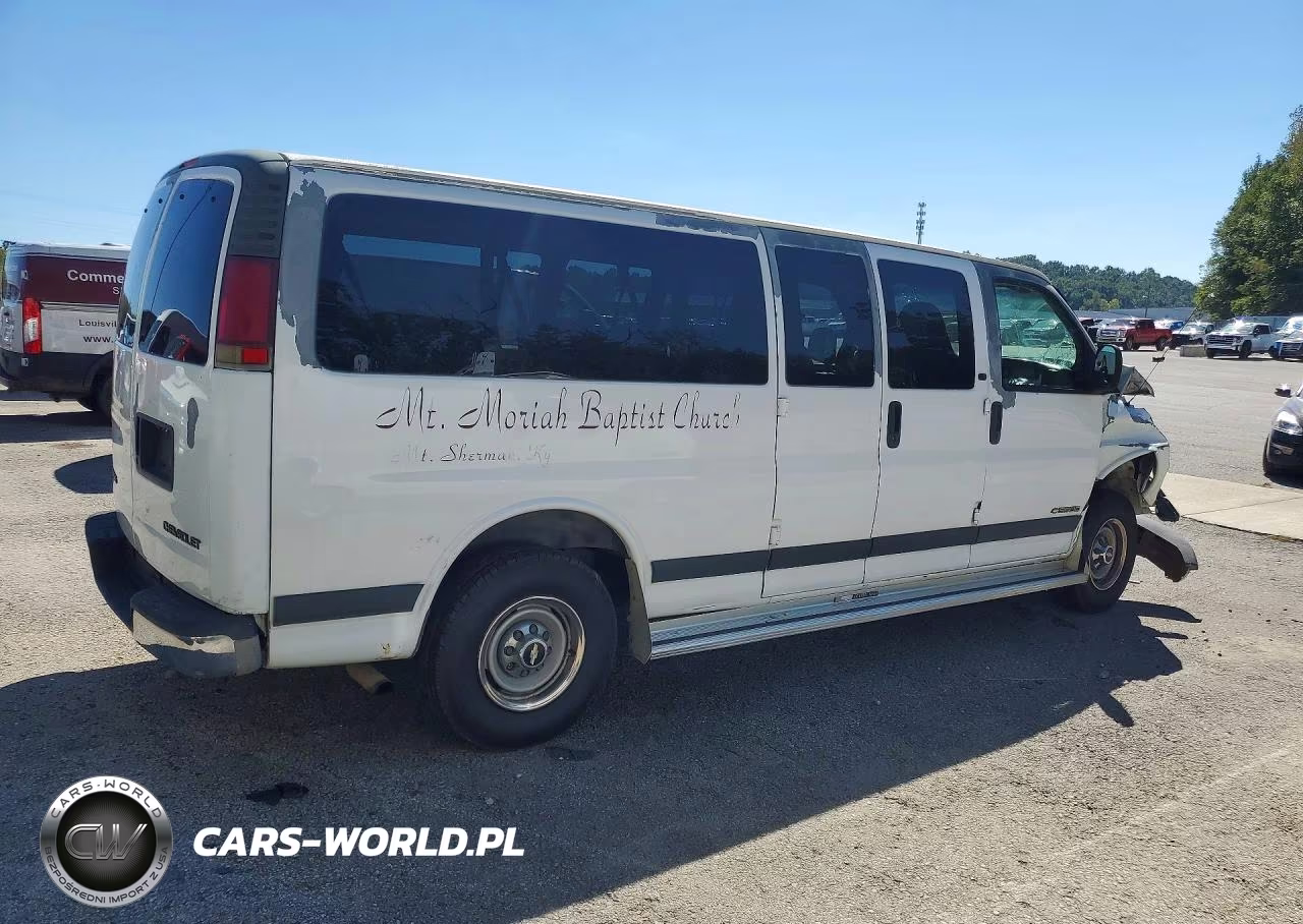 2002 Chevrolet Express G3500 VIN:1GAHG39G621126806 - 3