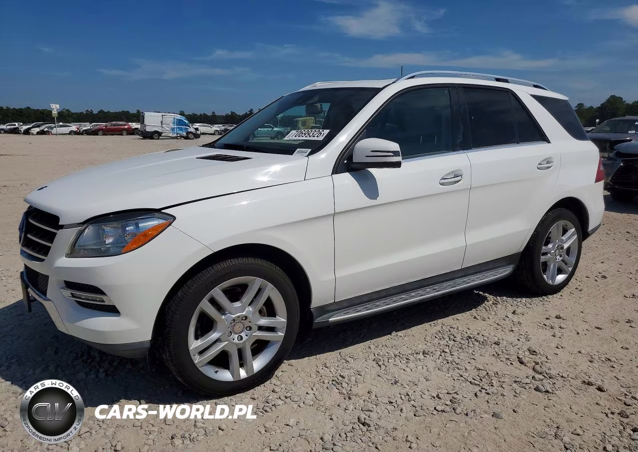 2014 Mercedes-Benz Ml 350 VIN:4JGDA5JB8EA321731 - 1