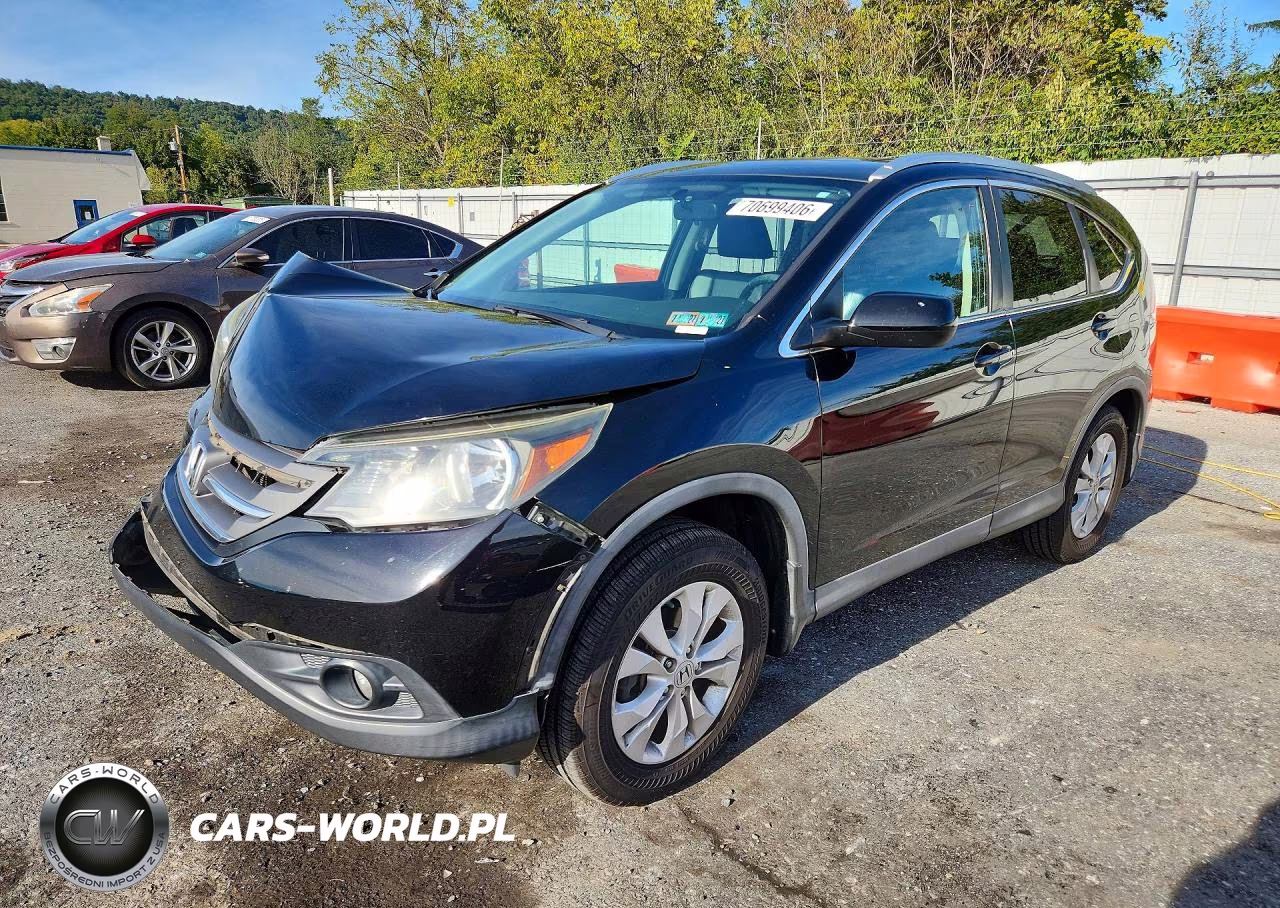 2012 Honda Cr-V Exl VIN:2HKRM4H71CH606712 - 1