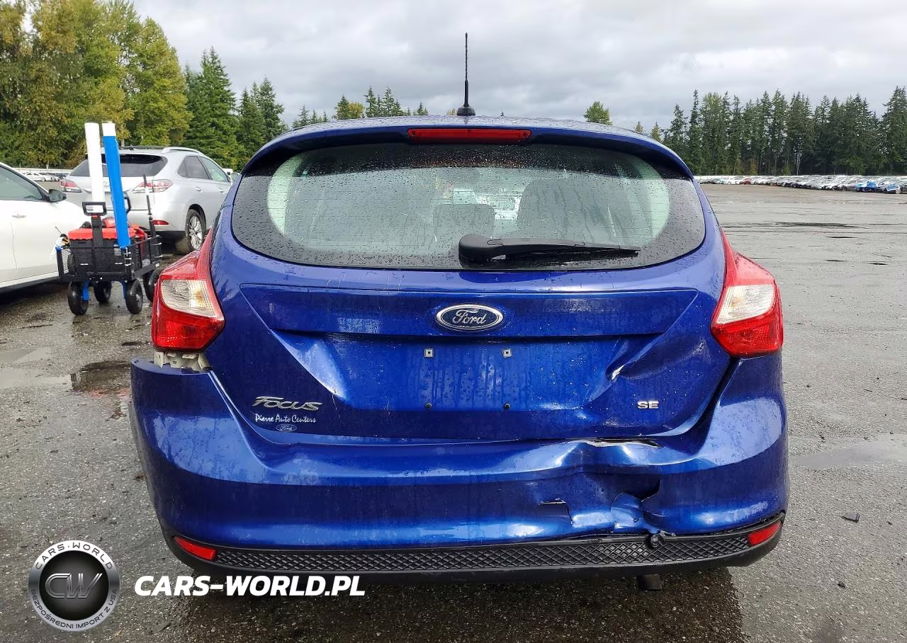2012 Ford Focus Se VIN:1FAHP3K24CL452962 - 6