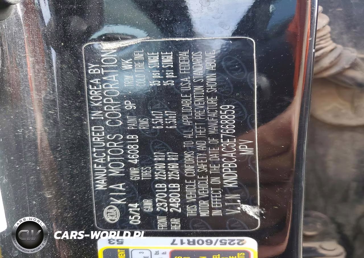 2014 Kia Sportage Lx VIN:KNDPBCAC3E7668859 - 14
