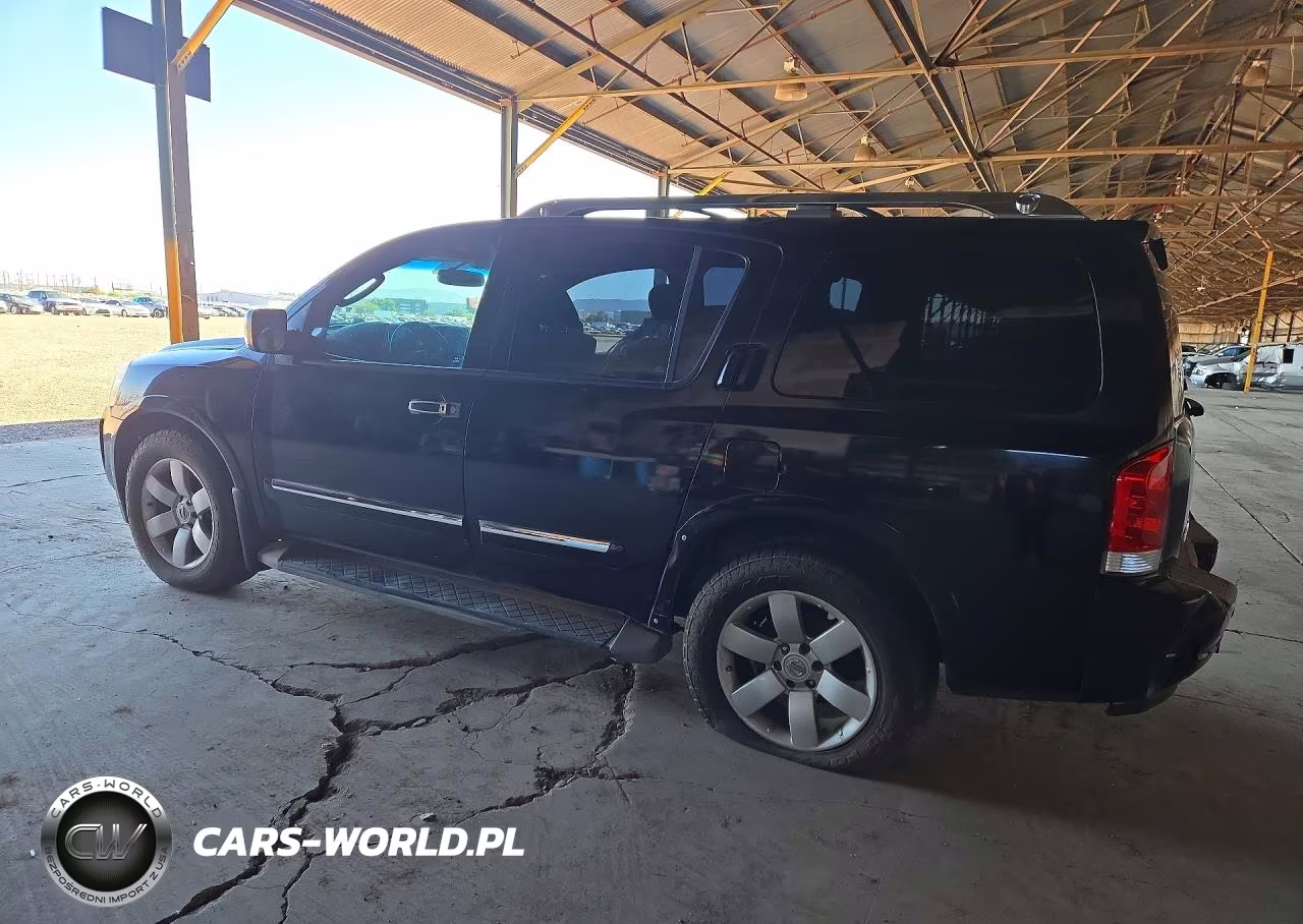 2011 Nissan Armada Sv VIN:5N1AA0NC4BN603801 - 2