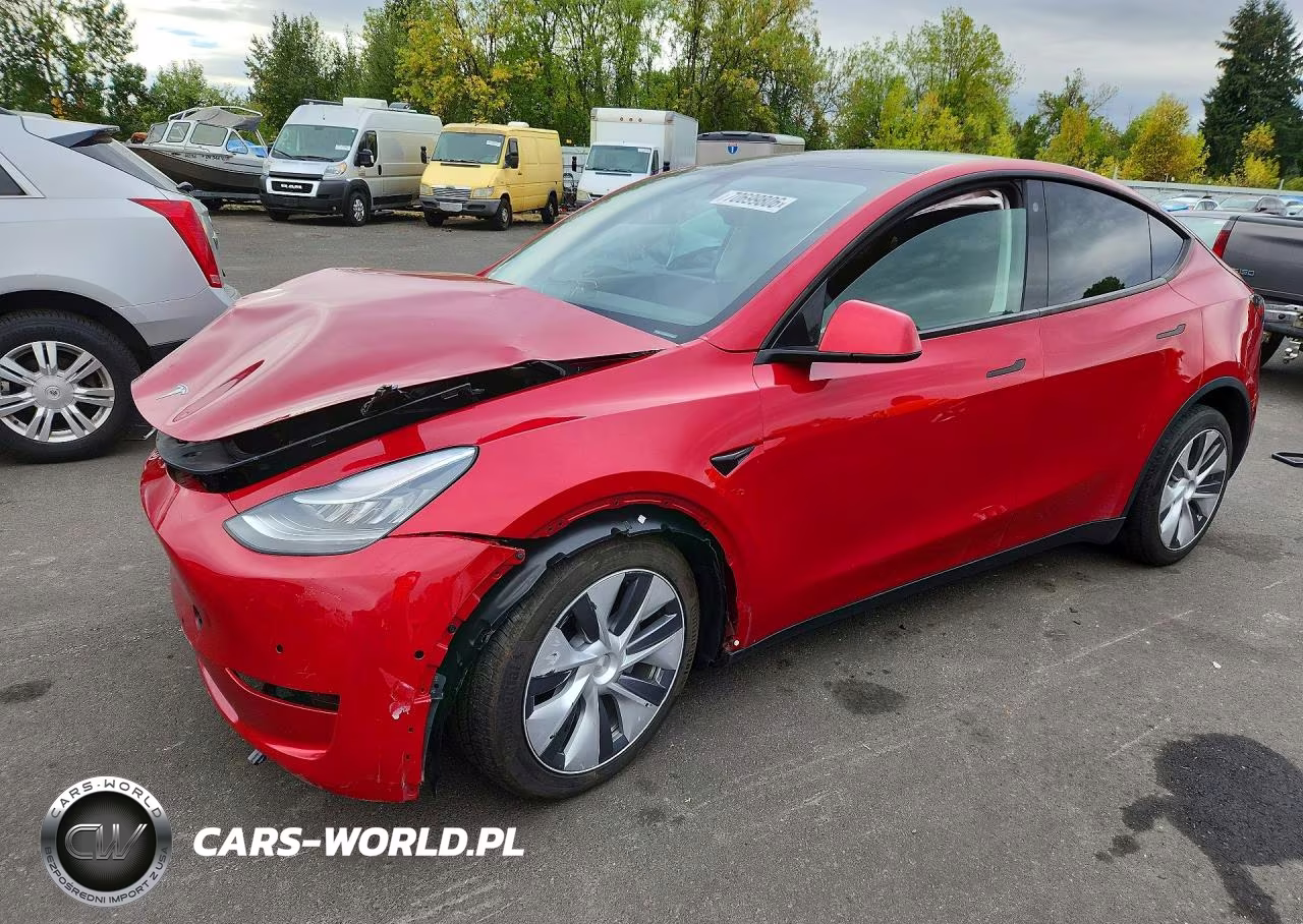 2021 Tesla Model Y VIN:5YJYGDEE4MF118540 - 1