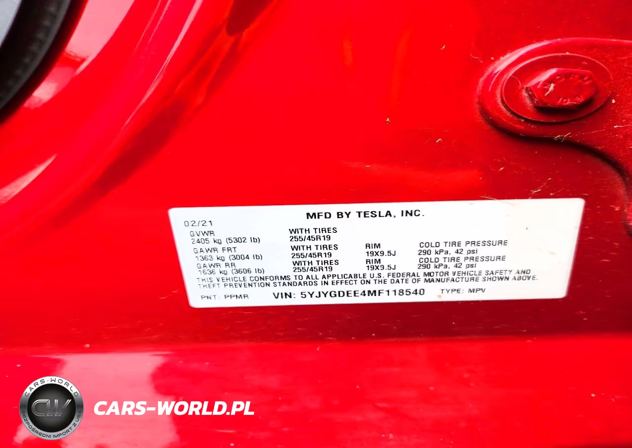 2021 Tesla Model Y VIN:5YJYGDEE4MF118540 - 12